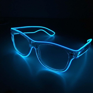 Klar brille med blåt lys